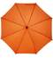 Зонт-трость Undercolor с цветными спицами оранжевый