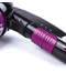 Фен SONNEN HD-209, 1200 Вт, 2 скоростных режима, складная ручка, черный/фиолетовый