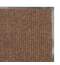 Коврик входной ворсовый влаго-грязезащитный Лайма/Любаша, 60х90 см, ребристый, толщина 7 мм, коричневый