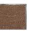 Коврик-дорожка ворсовый влаго-грязезащитный Лайма, 90х1500 см, ребристый, толщина 7 мм, коричневый