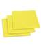 Салфетки универсальные, 30х38 см, комплект 3 шт., 90 г/м2, вискоза (ИПП), желтые, Лайма