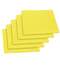 Салфетки универсальные, 30х38 см, комплект 5 шт., 90 г/м2, вискоза (ИПП), желтые, Лайма