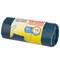 Мешки для мусора с завязками LAIMA ULTRA 60л синие 15 шт особо прочные, ПСД 30 мкм, 60х70см
