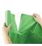 Мешки для раздельного сбора мусора 120л зеленые в рулоне 10 шт, ПВД 38 мкм, 70х108см, LAIMA