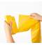 Мешки для раздельного сбора мусора 60л желтые в рулоне 20 шт, ПНД 10 мкм, 58х68см, LAIMA