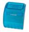 Диспенсер для туалетной бумаги в стандартных рулонах, тонированный голубой, Лайма