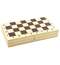 Игра настольная "Шахматы", 32 деревянные фигуры, деревянная доска 30х30, 10 КОРОЛЕВСТВО