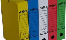 Какие бывают папки для документов