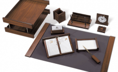 Настольный набор для руководителя из дерева